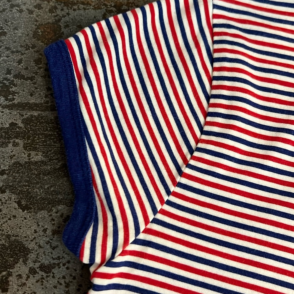 ❤️🤍💙🇺🇸FOREVER 21 Striped Top Tee⭐️ - Picture 2 of 4